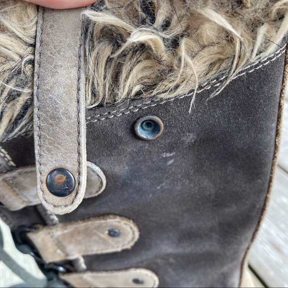Sorel Joan Of Arctic Dark Brown Boots - Picture 9 of 15